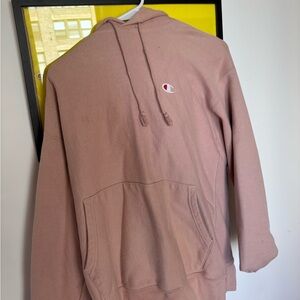 champion reverse weave hoodie (mauve)